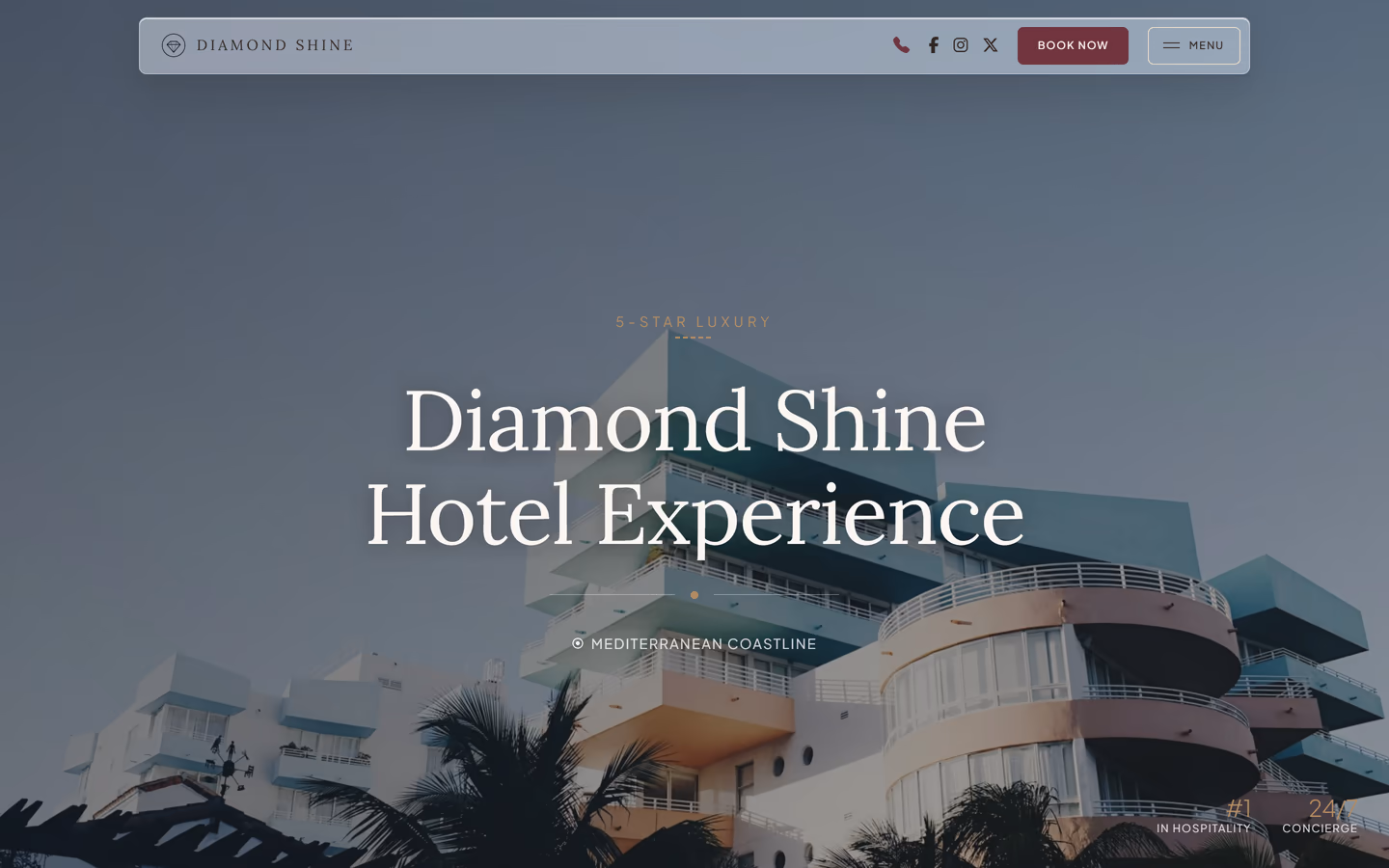 Diamond Shine, WEB / HOSPITALITY SYSTEMS