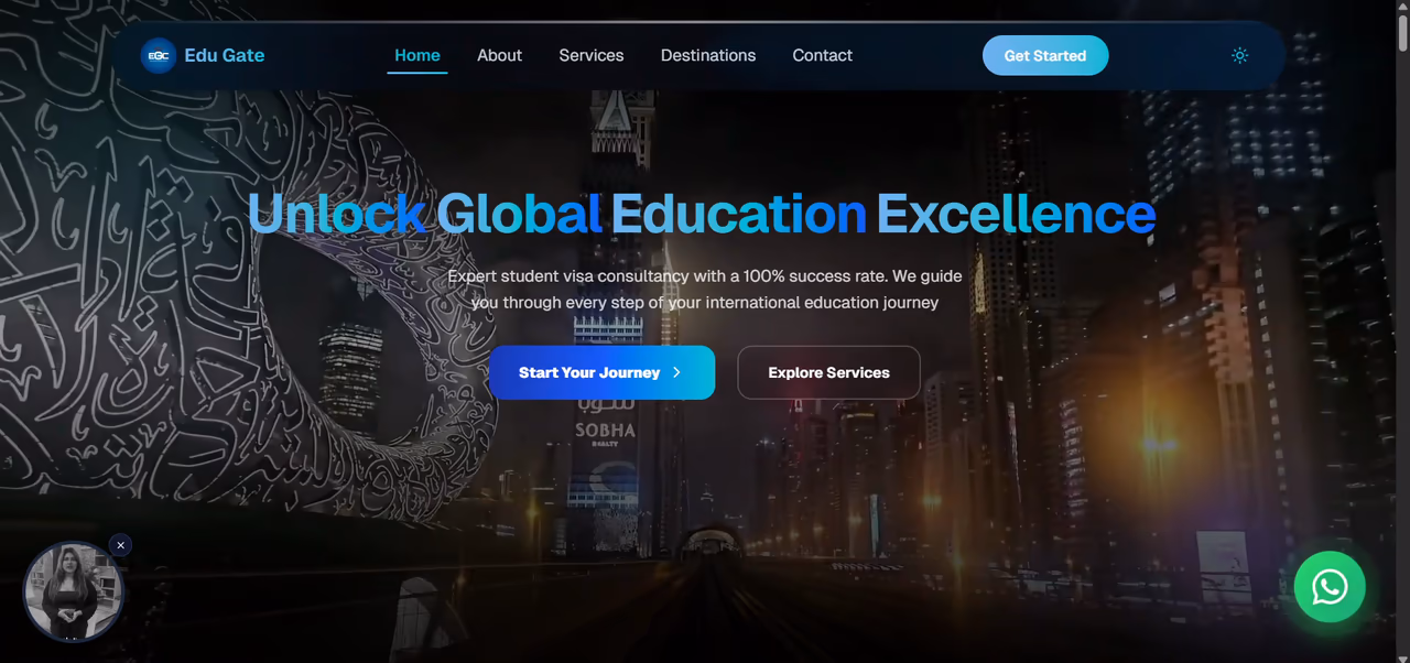 Edu Gate Consultancy, WEB / EDUCATION