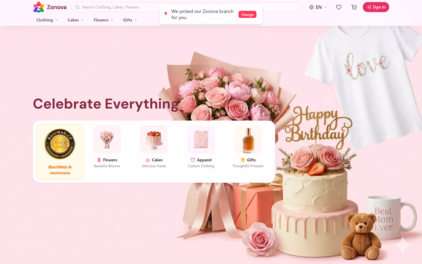 Zonova, WEB / AI COMMERCE
